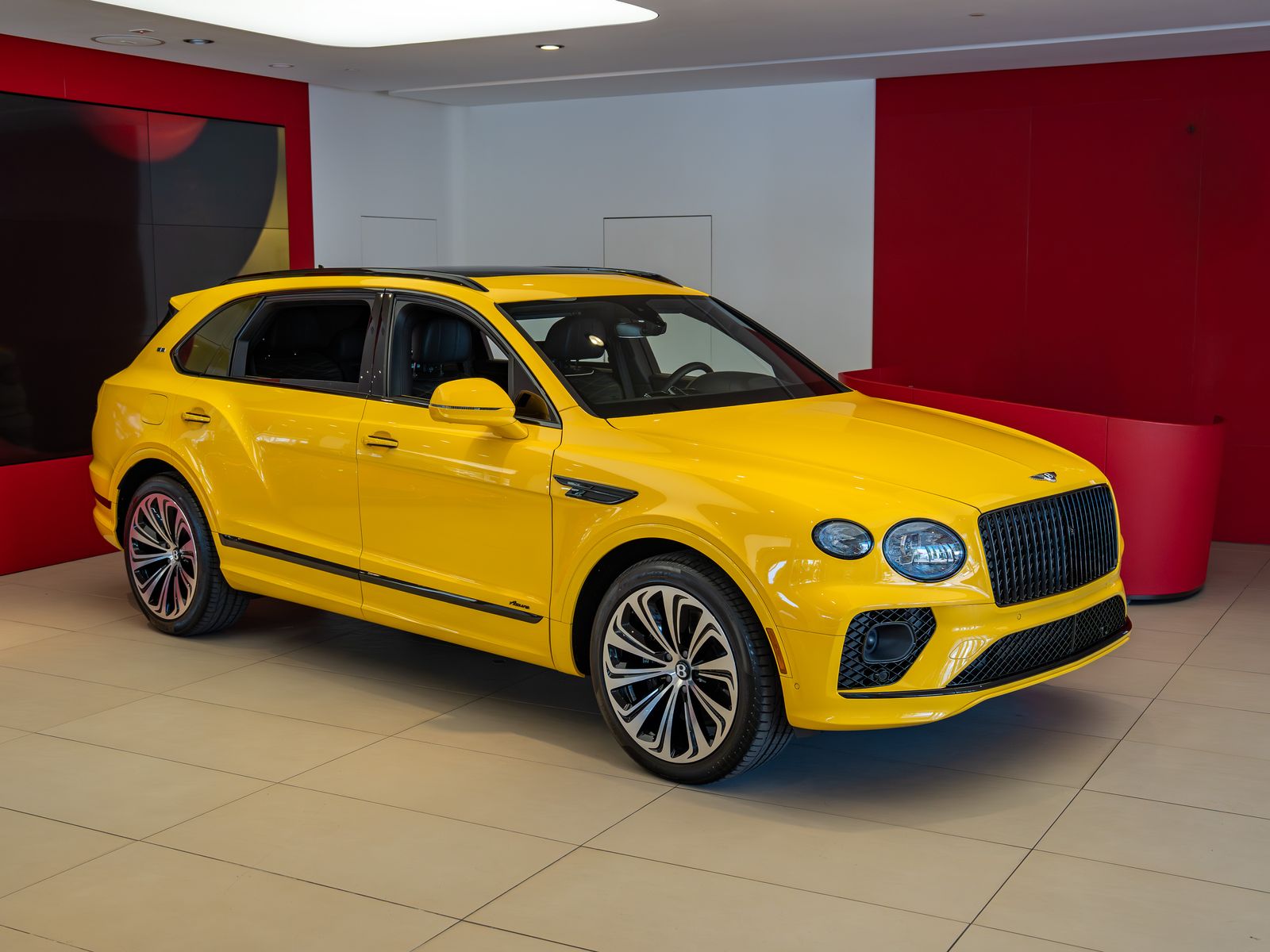 Monaco Yellow by Mulliner 2023 Bentley Bentayga SUV / Crossover 8-Speed Automatic