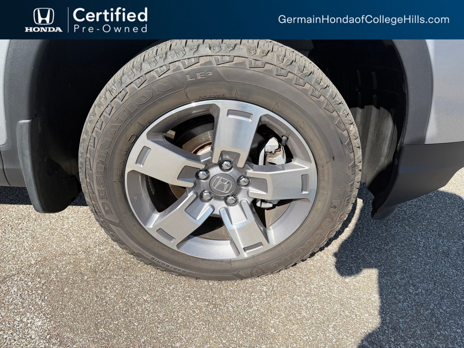Certified Used 2024 Silver Honda RTL image 5