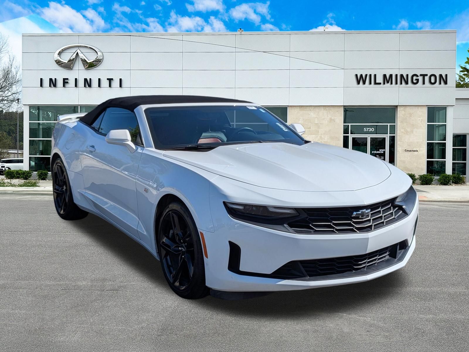 Summit White 2024 Chevrolet Camaro Convertible Rear-Wheel Drive Automatic