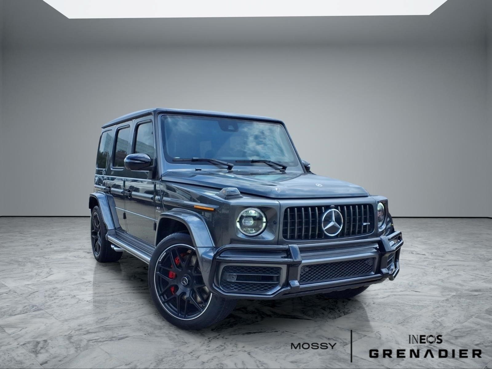 Gray (MANUFAKTUR Graphite Metallic) 2022 Mercedes-Benz G-Class AMG G 63 4MATIC SUV / Crossover All-Wheel Drive 9-Speed Automatic