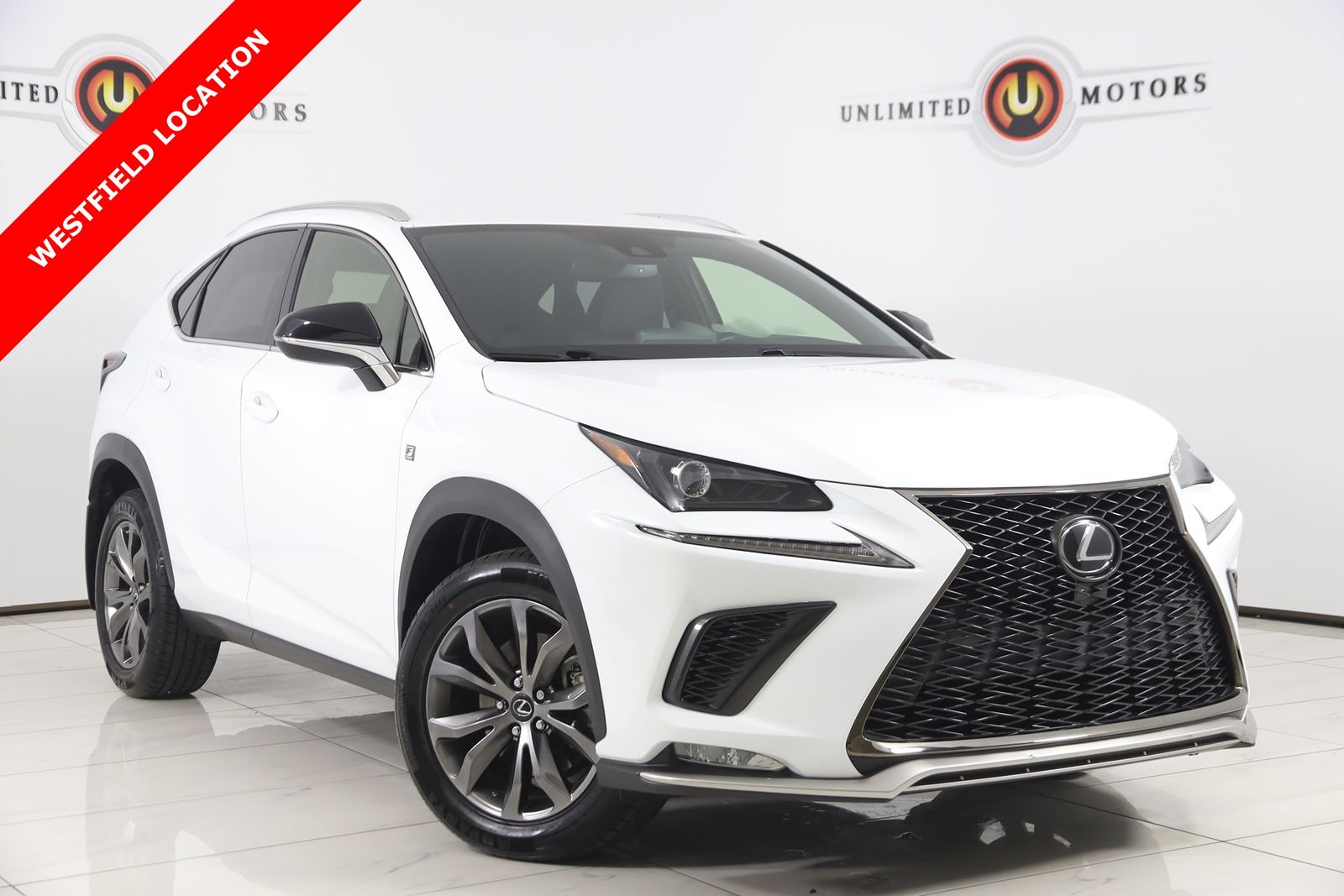 Ultra White 2021 Lexus NX 300 F Sport FWD SUV / Crossover Front-Wheel Drive 6-Speed Automatic