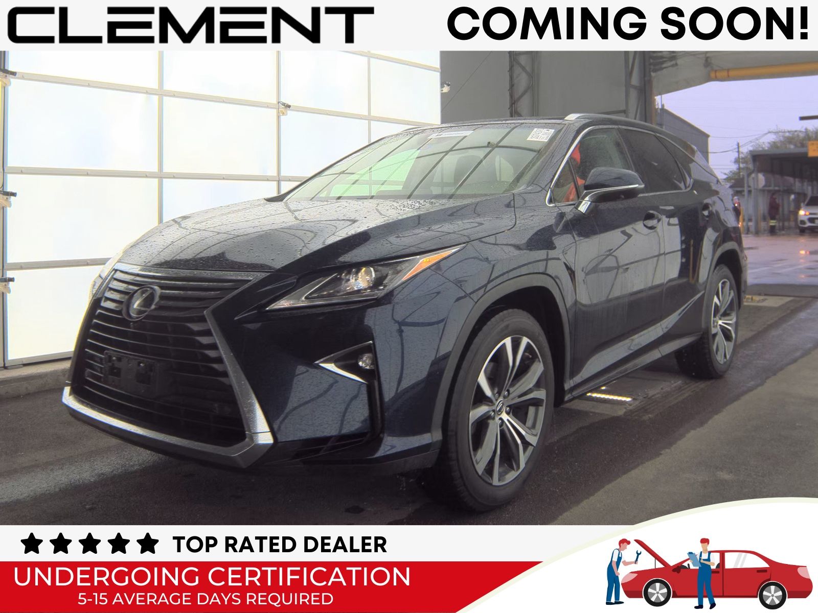 Nightfall Mica 2019 Lexus RX 350L FWD SUV / Crossover Front-Wheel Drive 8-Speed Automatic