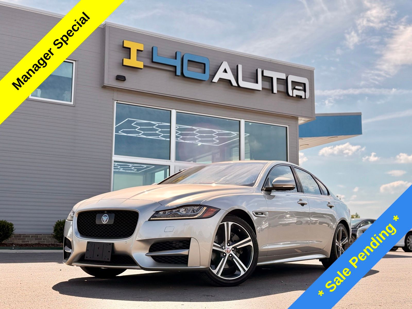 Silver 2017 Jaguar XF Sedan All-Wheel Drive 8-Speed Automatic
