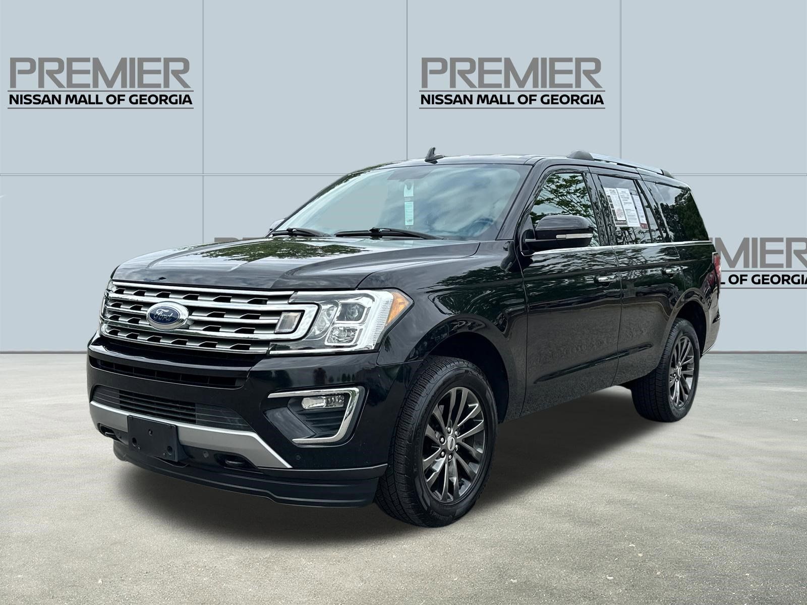 Black Metallic 2019 Ford Expedition Limited 4WD SUV / Crossover Four-Wheel Drive Automatic