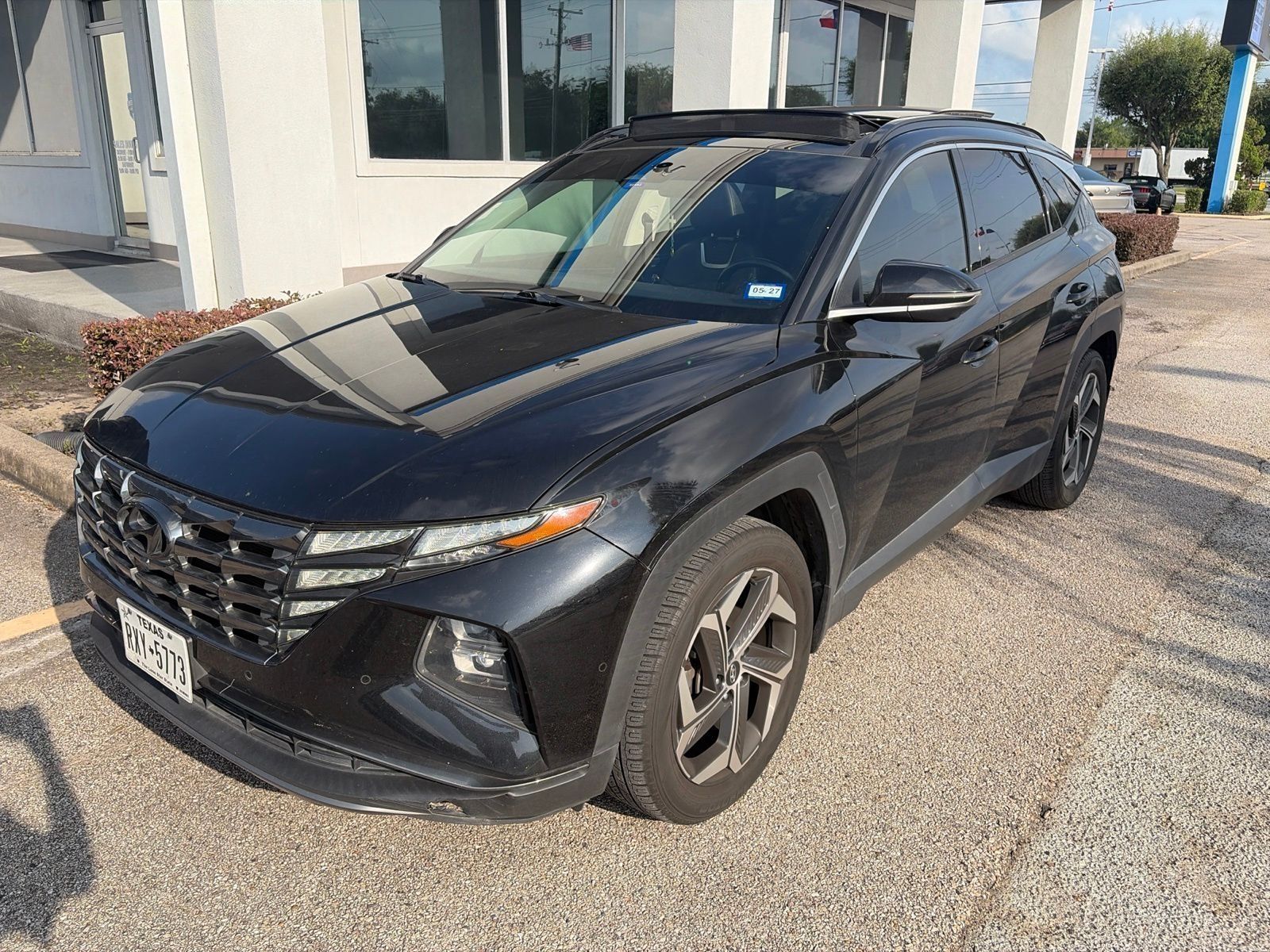 Phantom Black 2022 Hyundai Tucson SUV / Crossover Front-Wheel Drive 8-Speed Automatic