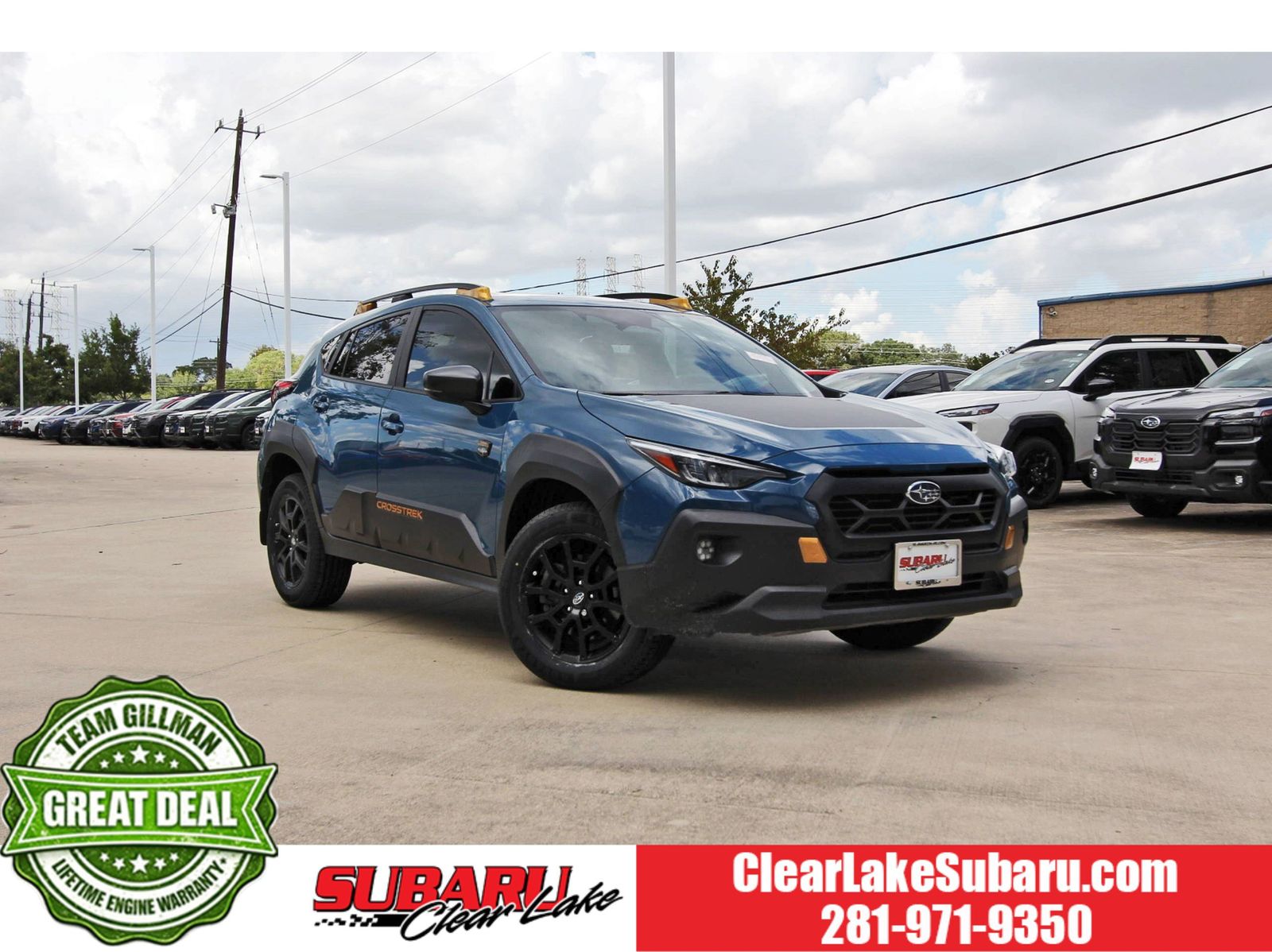 Sapphire Blue Pearl 2024 Subaru Crosstrek SUV / Crossover All-Wheel Drive Continuously Variable Transmission