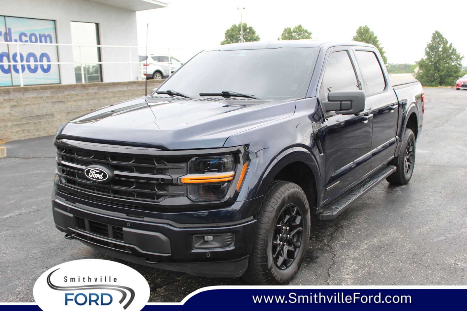 Antimatter Blue Metallic 2024 Ford F-150 Pickup Truck Four-Wheel Drive Automatic