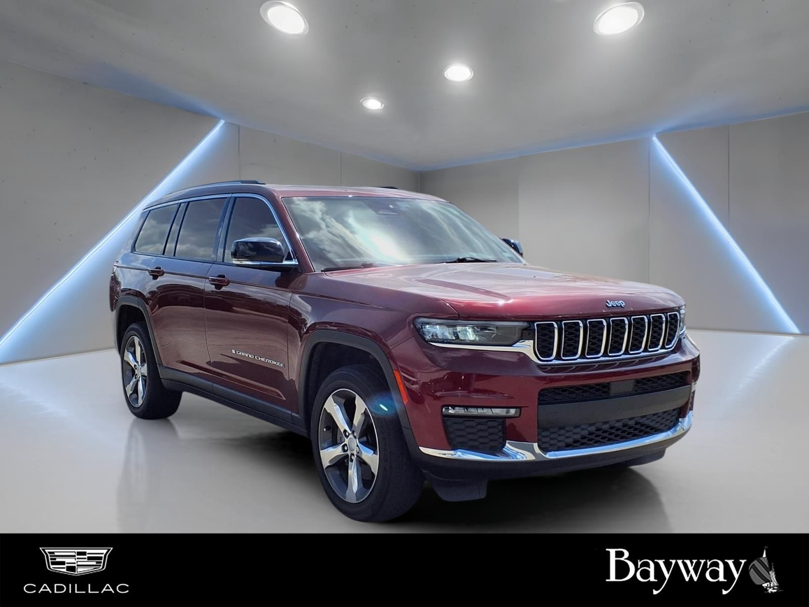 2021 Jeep Grand Cherokee L Limited Red at Victoria Chrysler Dodge Jeep Ram
