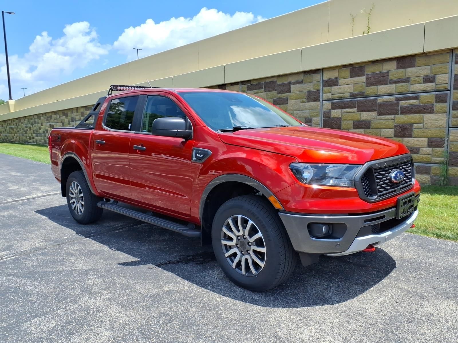 Chili Pepper Red 2019 Ford Ranger Pickup Truck Four-Wheel Drive Automatic