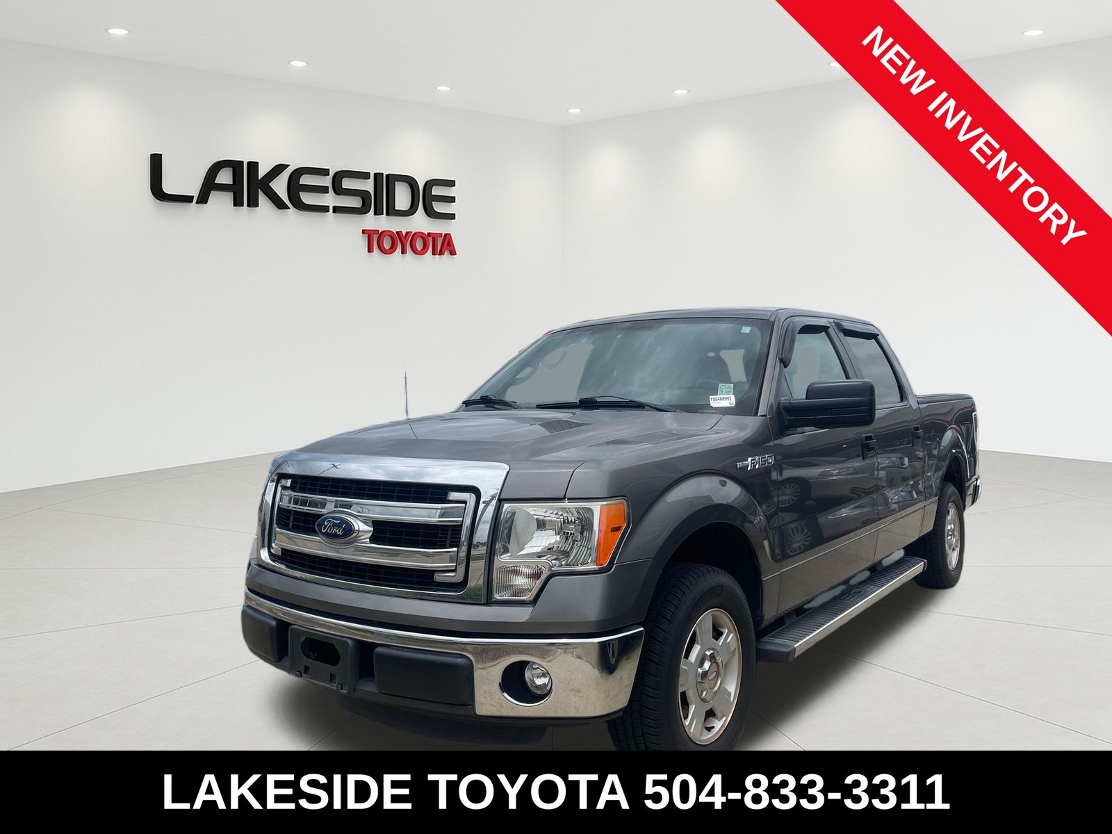 Sterling Gray Metallic 2013 Ford F-150 Pickup Truck 4X2 6-Speed Automatic
