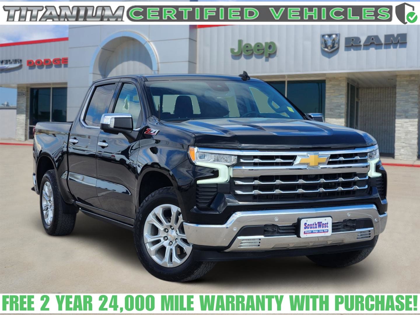 2024 Chevrolet Silverado 1500 LTZ Crew Cab 4WD