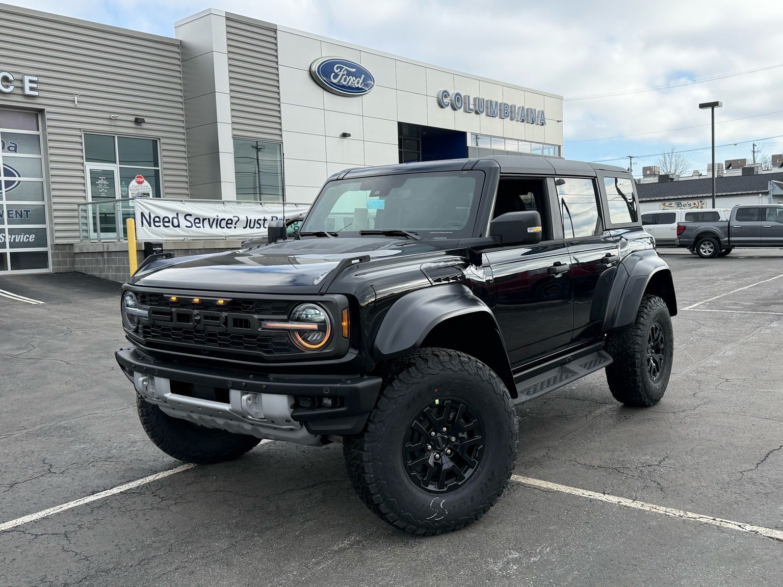 Shadow Black 2025 Ford Bronco Raptor 4WD SUV / Crossover Four-Wheel Drive Automatic