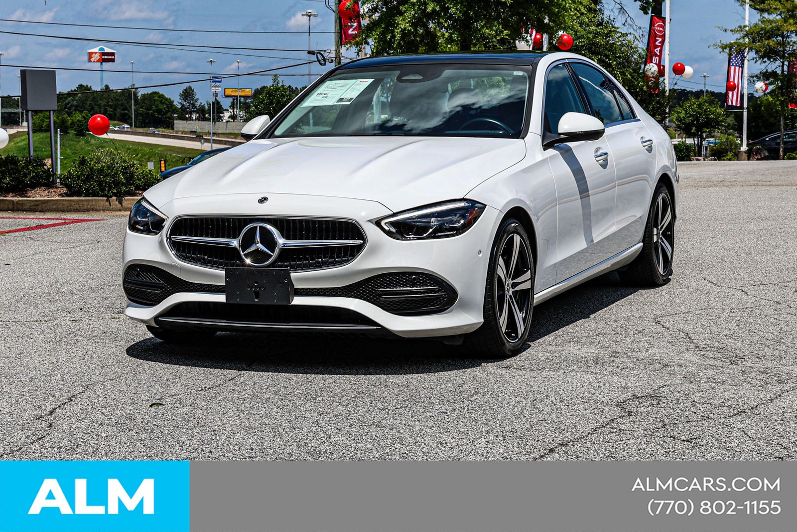 Used 2025 White Mercedes-Benz C 300 image 4