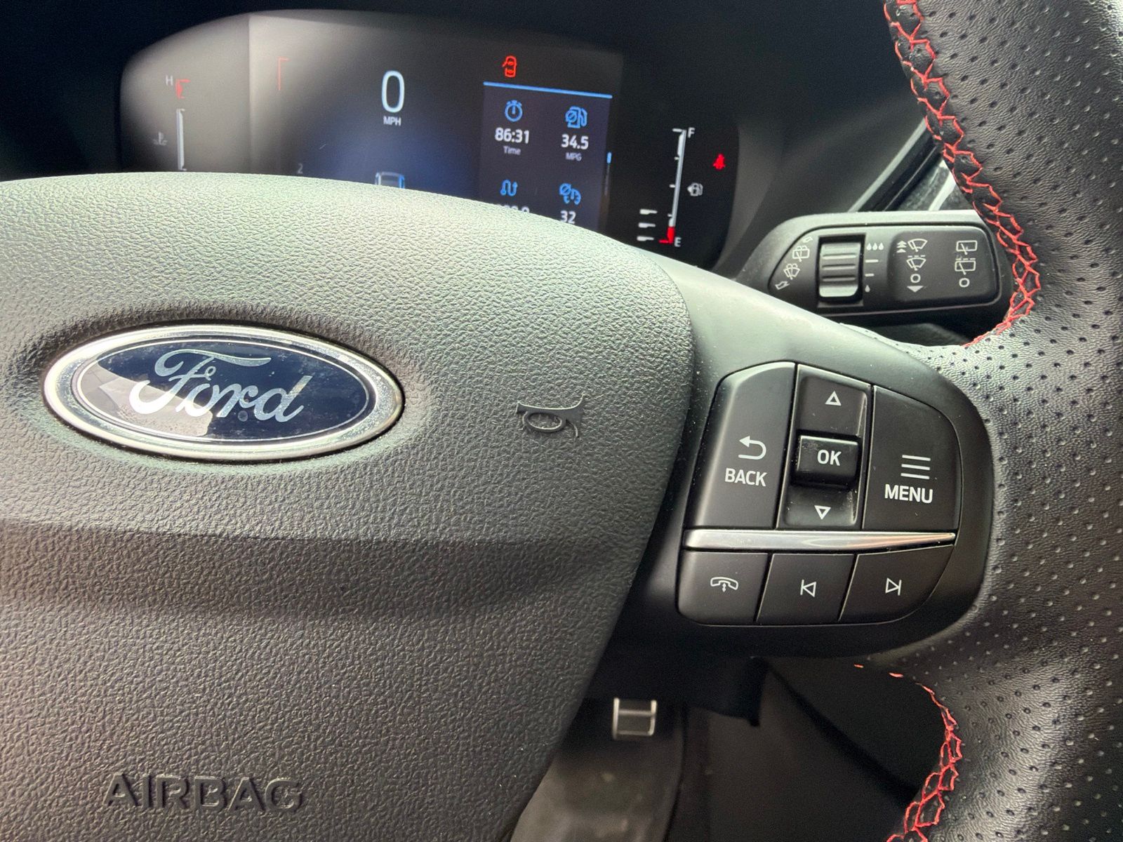 Certified Used 2024 Carbonized Gray Metallic Ford ST-Line image 17