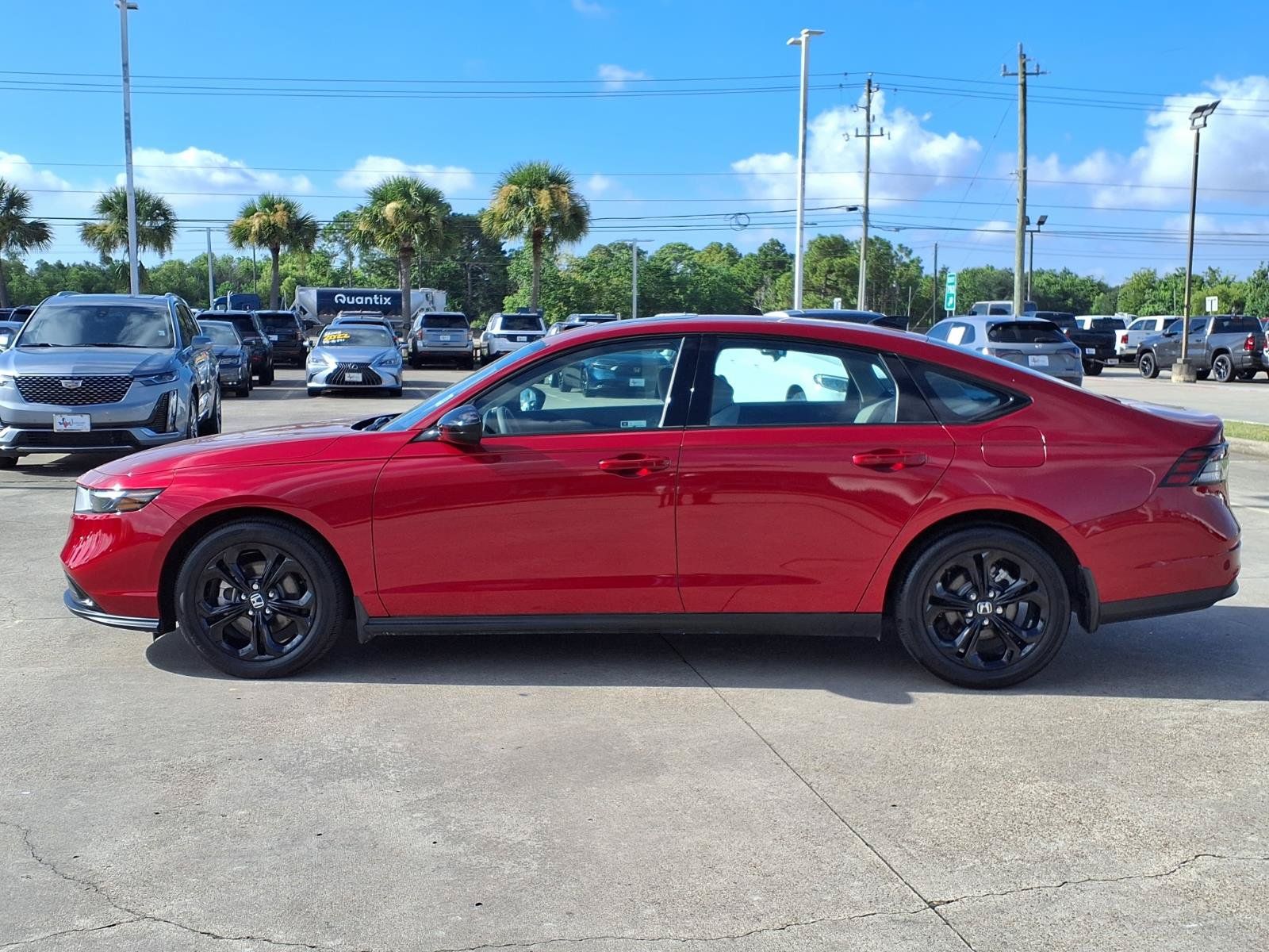 2025 Honda Accord SE Red at Community Honda