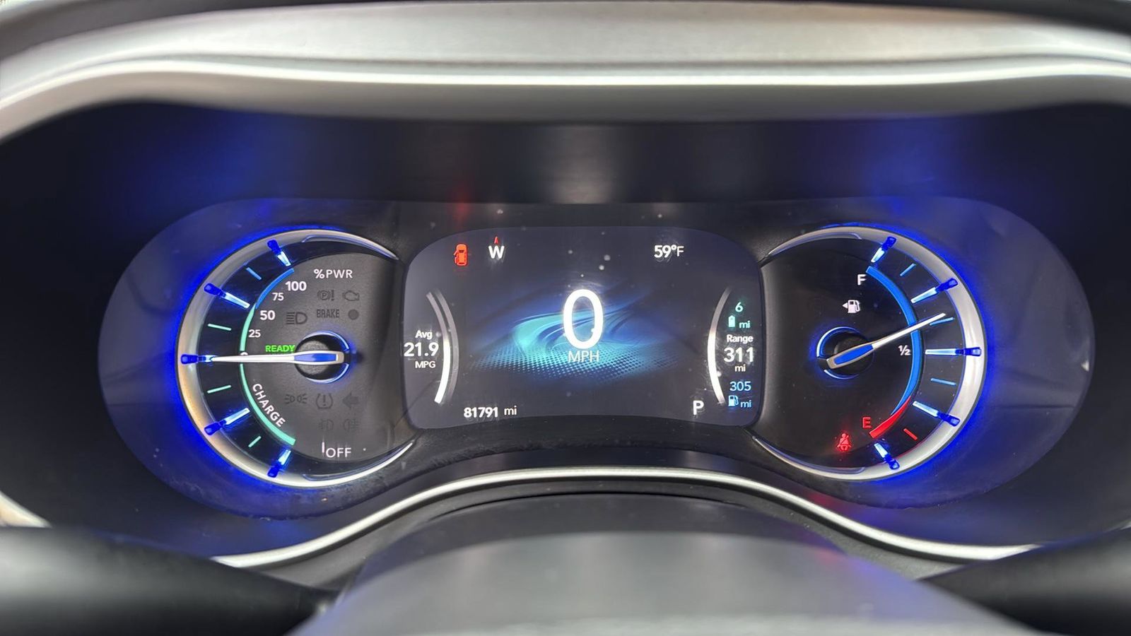 Used Car 2018 Chrysler Pacifica Hybrid  Touring Plus For Sale Under $20,000 In Austin, Texas