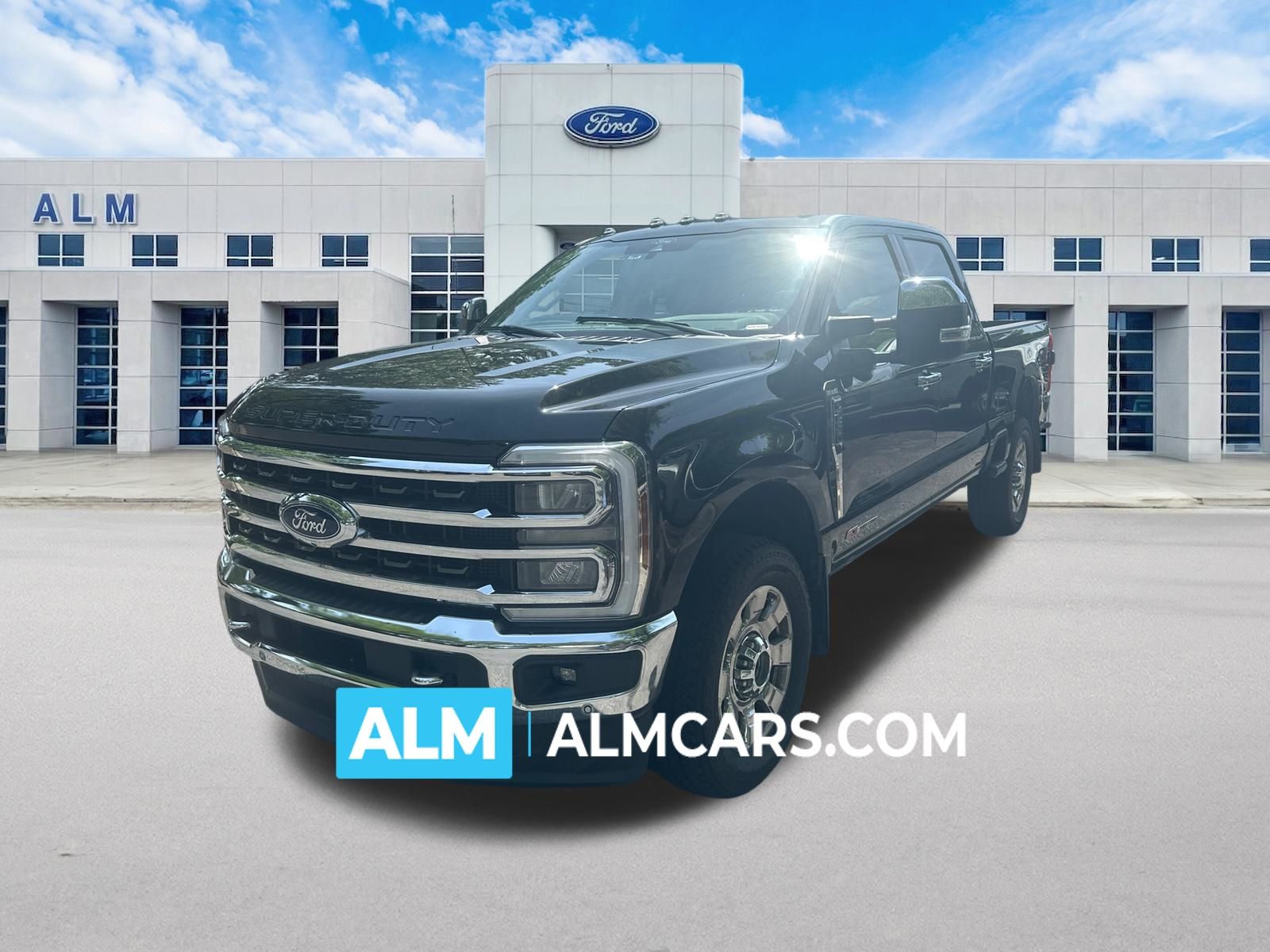 Agate Black Metallic 2024 Ford F-250 Super Duty Pickup Truck Four-Wheel Drive Automatic