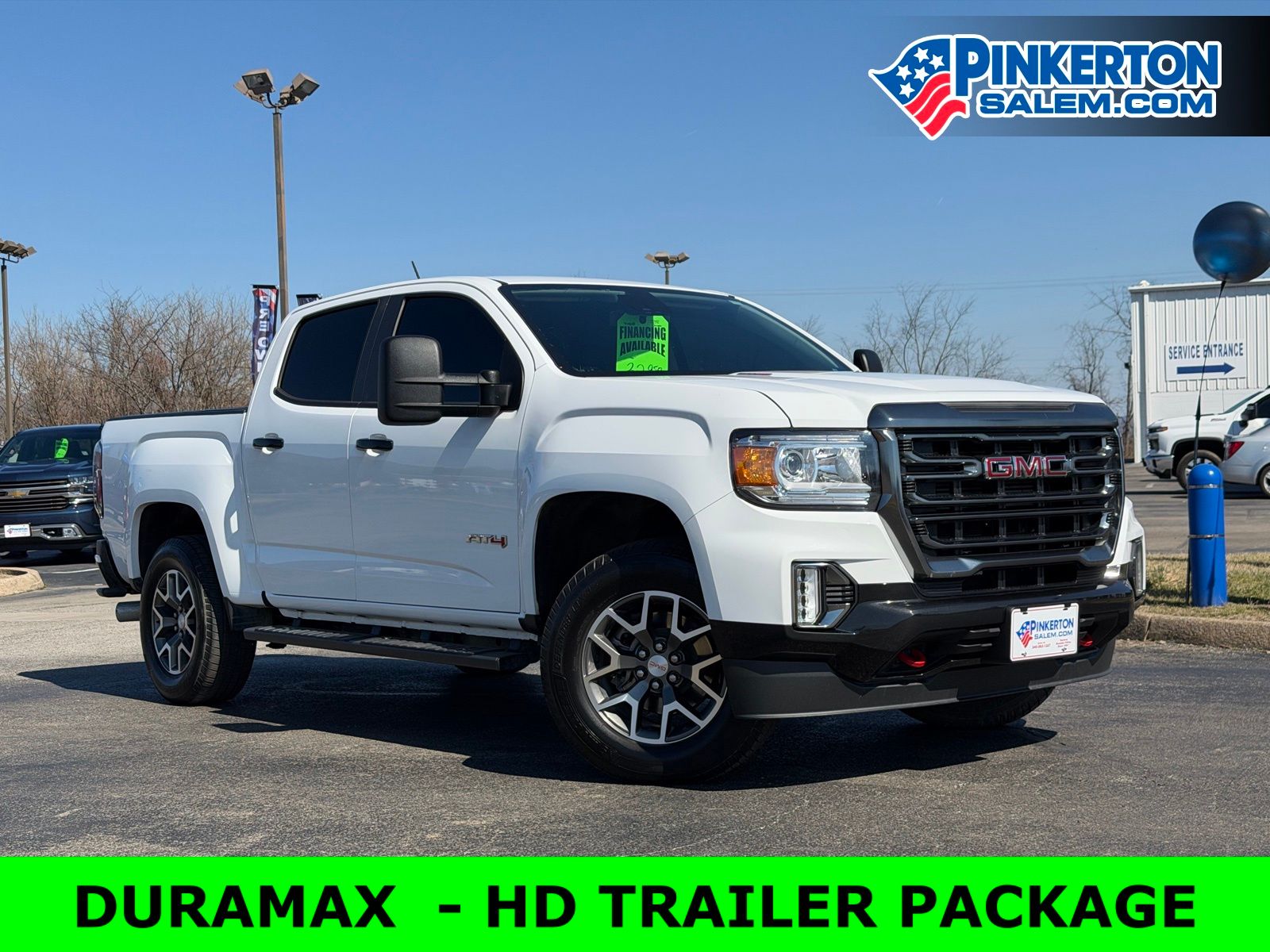 2022 GMC Canyon AT4 Crew Cab 4WD with Leather