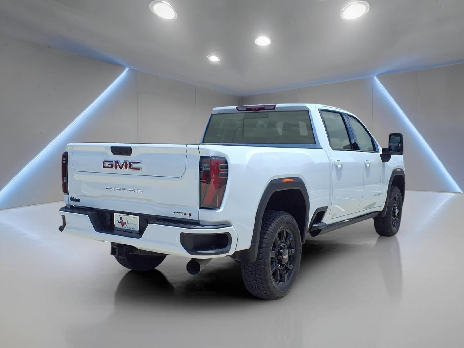 2024 GMC Sierra 2500HD AT4 White at Central Houston Nissan