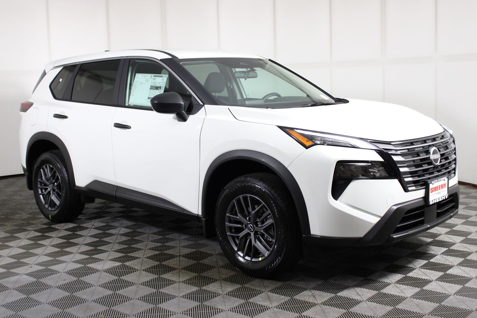 Glacier White 2026 Nissan Rogue SUV / Crossover Front-Wheel Drive Continuously Variable Transmission