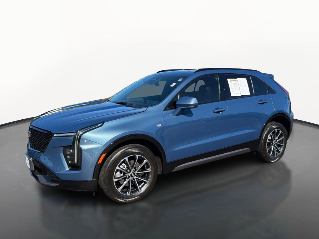 Deep Sea Metallic 2024 Cadillac XT4 SUV / Crossover Four-Wheel Drive 9-Speed Automatic