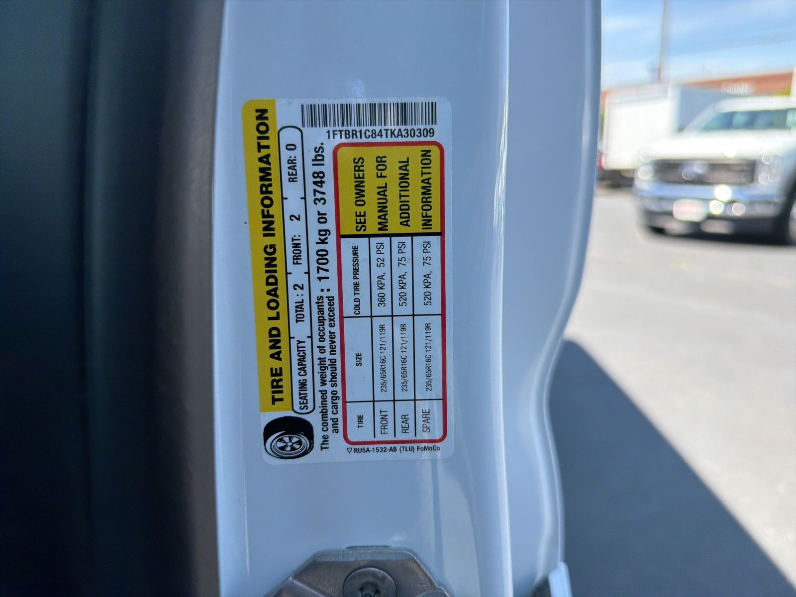 New 2026 Oxford White Ford Base image 23
