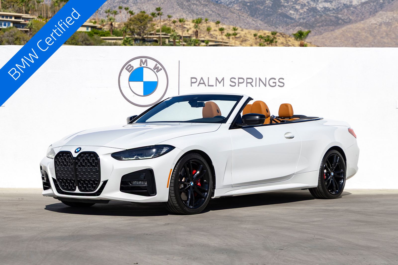 Alpine White 2023 BMW 4 Series Convertible Rear-Wheel Drive 8-Speed Automatic
