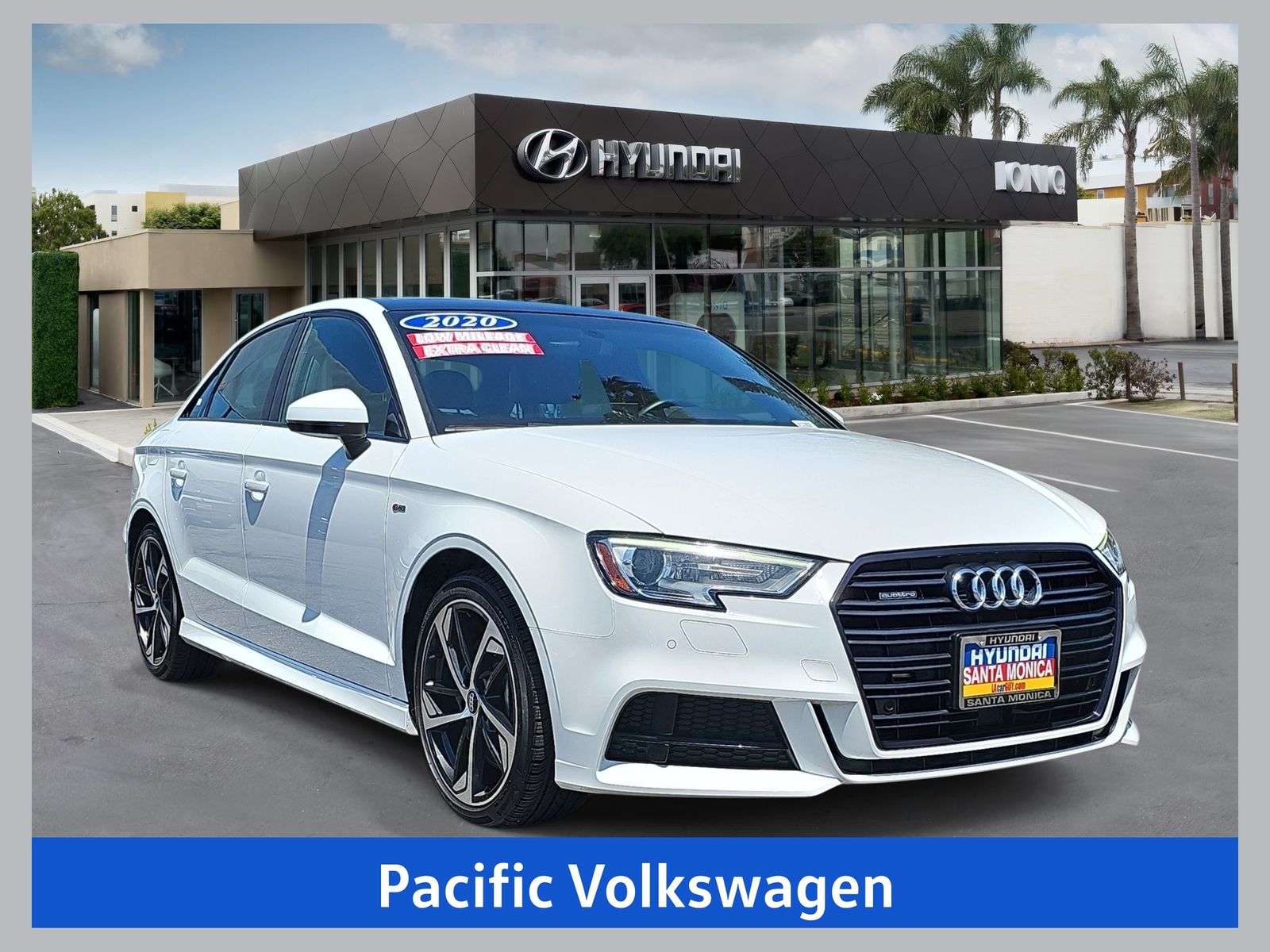 Ibis White 2020 Audi A3 Sedan All-Wheel Drive 7-Speed Automatic