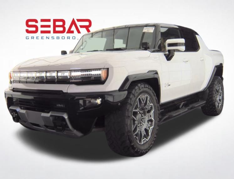 Interstellar White 2022 GMC Hummer EV Pickup Pickup Truck All-Wheel Drive 1-Speed Automatic