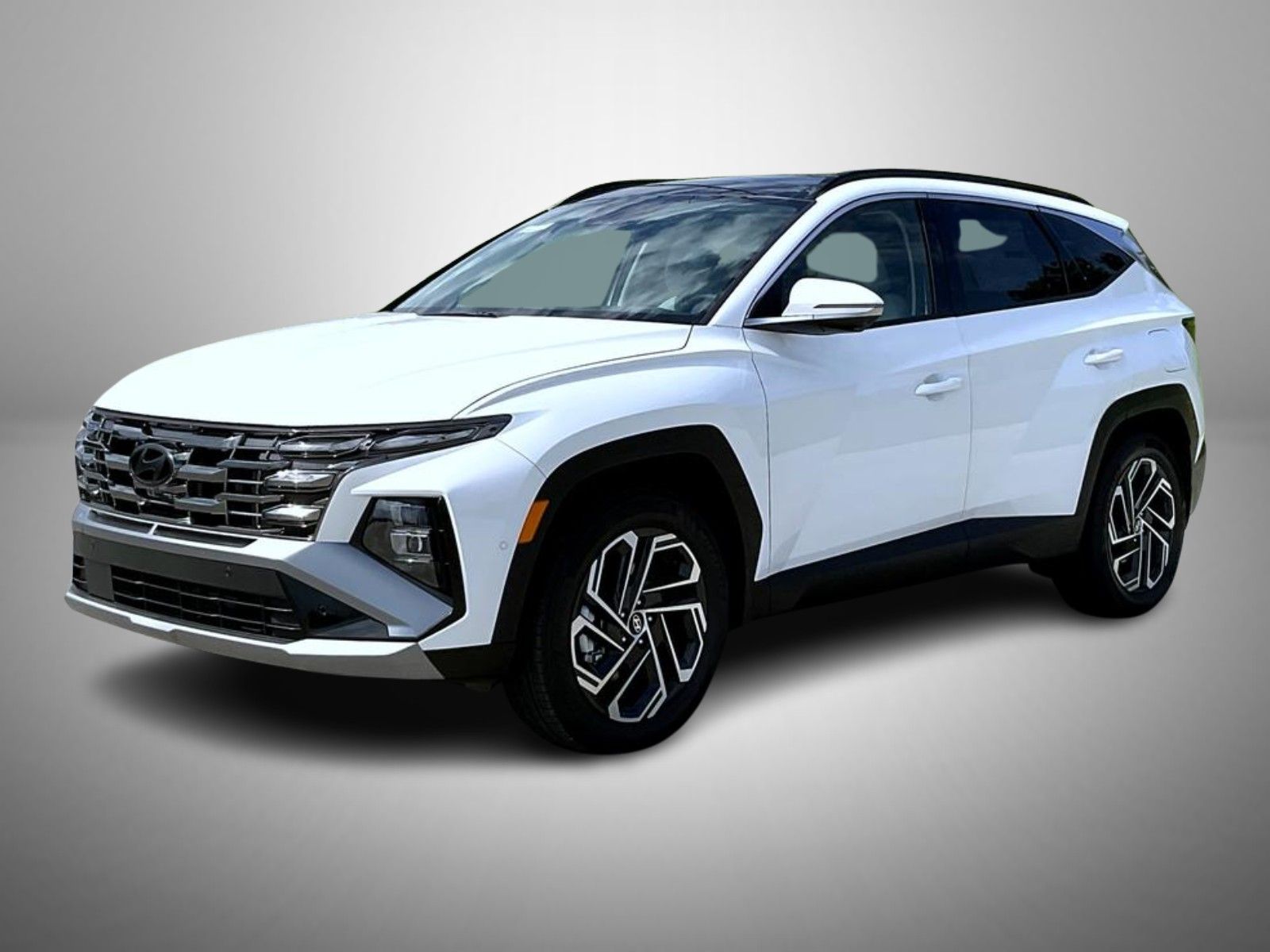 Creamy White Pearl 2026 Hyundai Tucson Hybrid Plug-In SUV / Crossover All-Wheel Drive 6-Speed Automatic