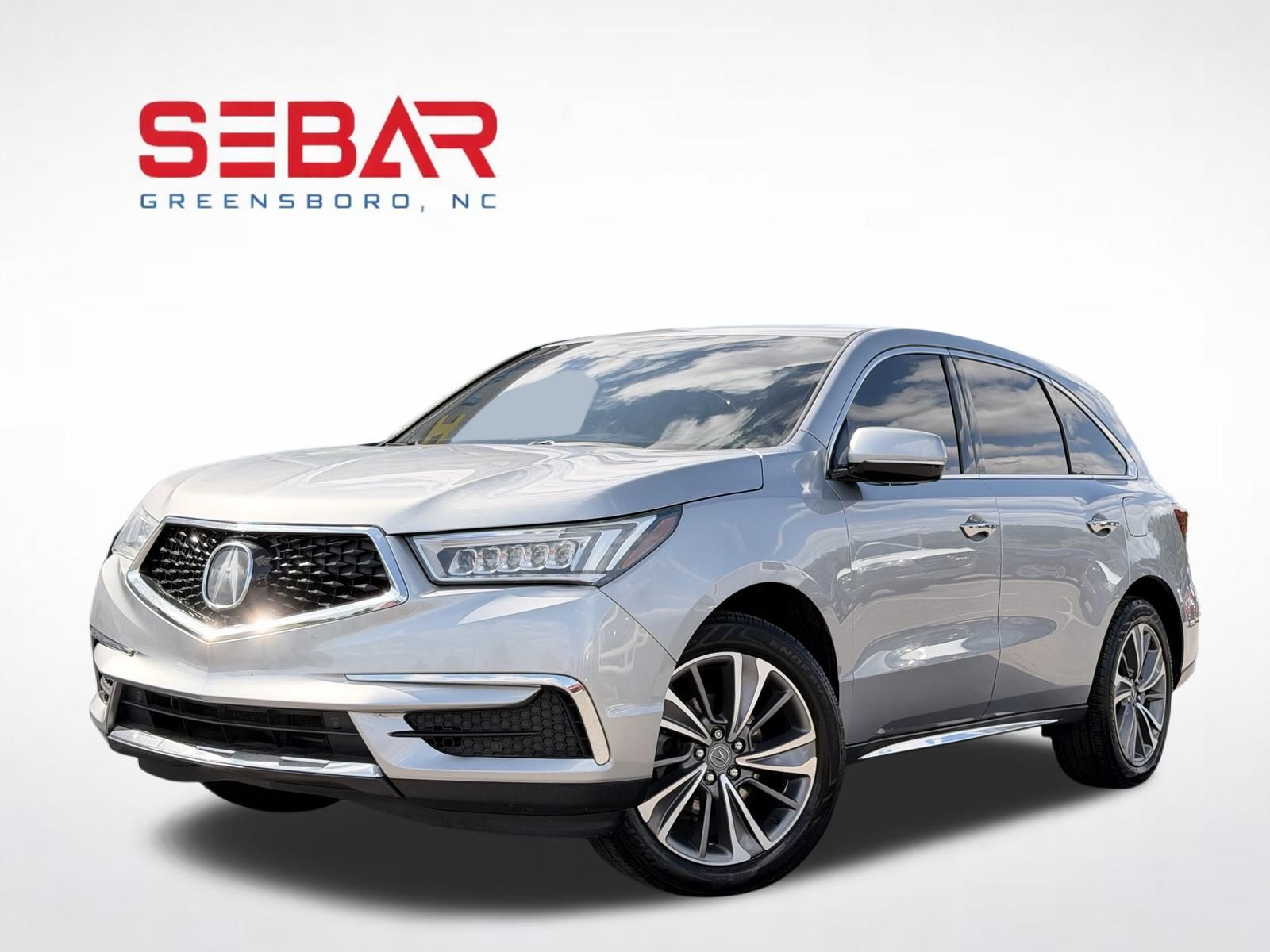 Silver 2018 Acura MDX SUV / Crossover All-Wheel Drive 9-Speed Automatic