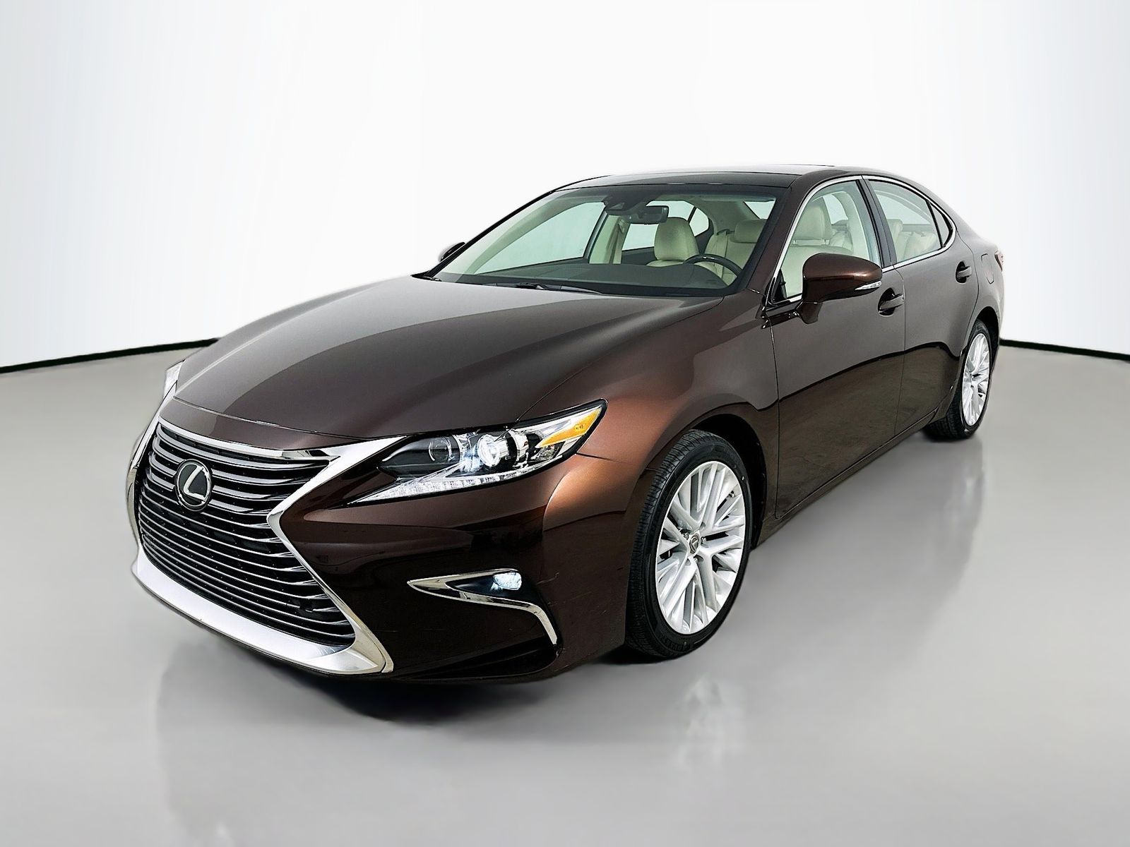 Autumn Shimmer 2018 Lexus ES Sedan Front-Wheel Drive 6-Speed Automatic