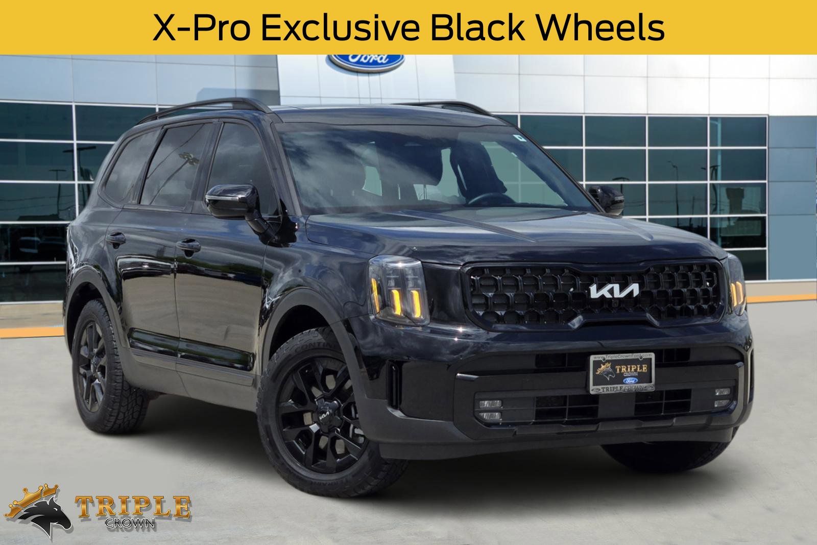 Ebony Black 2024 Kia Telluride SX-Prestige X-Pro AWD SUV / Crossover All-Wheel Drive 8-Speed Automatic