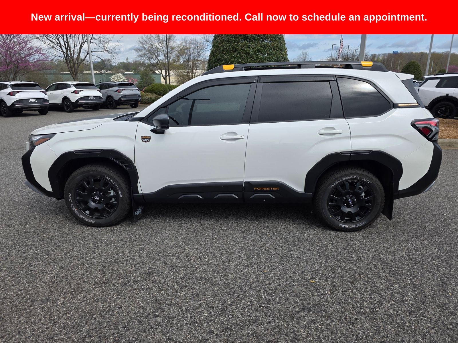 Crystal White Pearl 2026 Subaru Forester Wilderness Crossover AWD SUV / Crossover All-Wheel Drive Continuously Variable Transmission