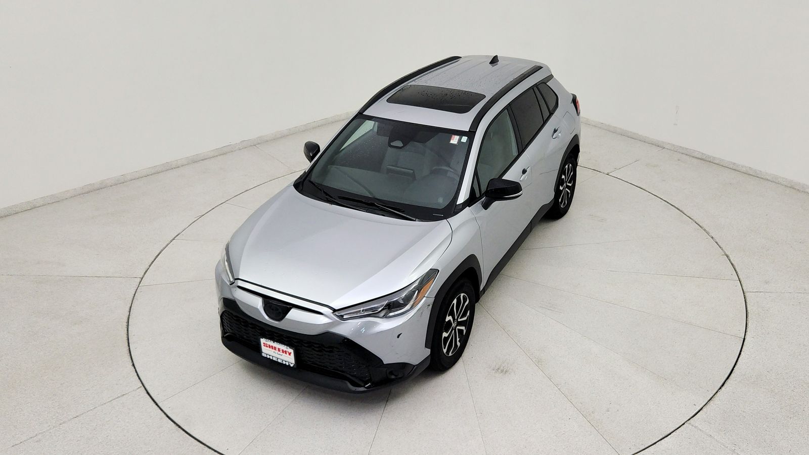 Used 2025 Silver Toyota Hybrid SE image 16