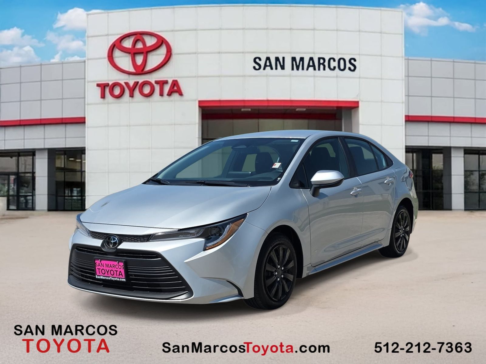 Classic Silver Metallic 2026 Toyota Corolla Sedan Front-Wheel Drive Continuously Variable Transmission