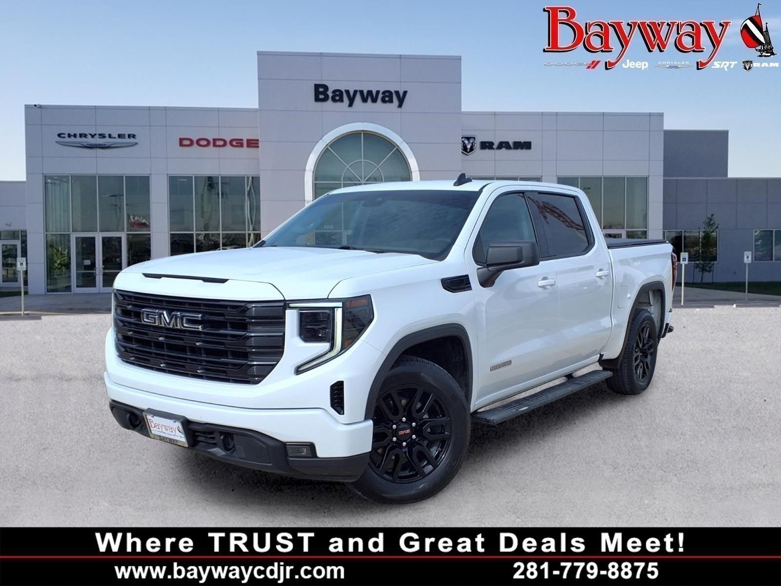 Summit White 2024 GMC Sierra 1500 Pickup Truck 4X2 8-Speed Automatic