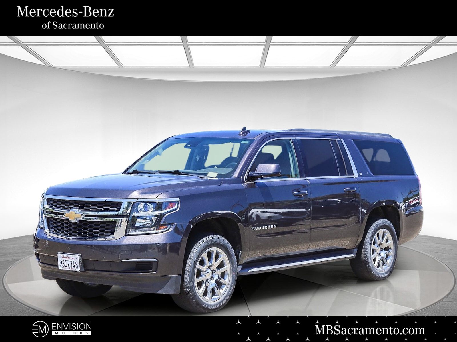 Gray (Tungsten Metallic) 2016 Chevrolet Suburban SUV / Crossover Four-Wheel Drive 6-Speed Automatic Overdrive