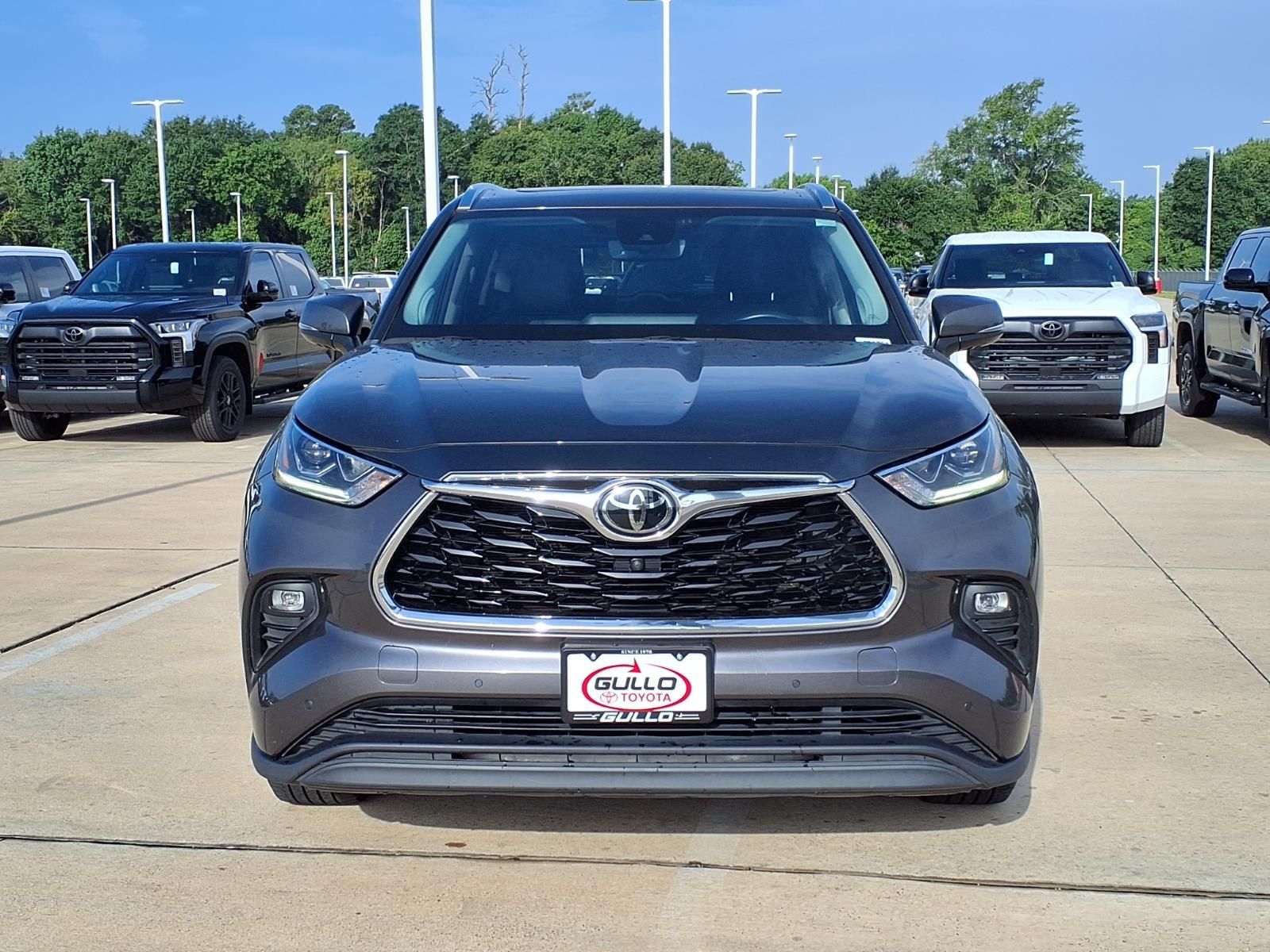 2021 Toyota Highlander Limited Gray at Don McGill Toyota