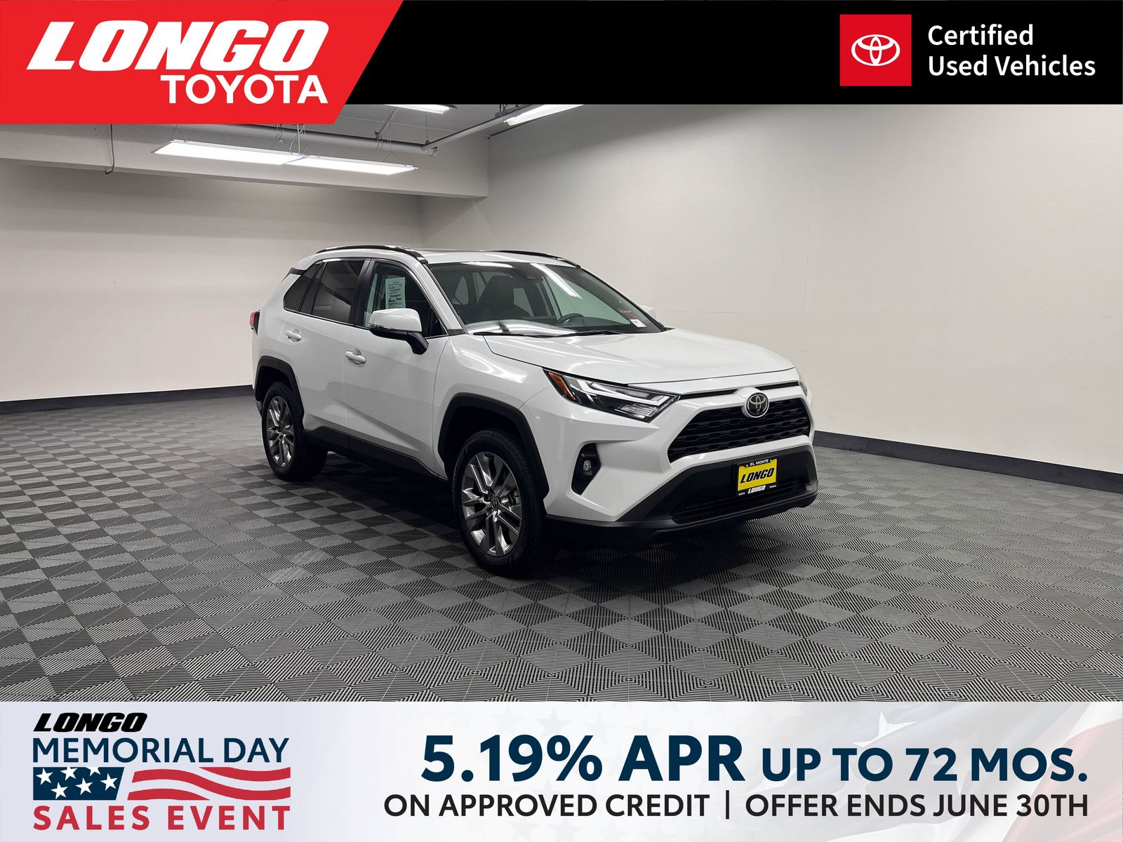 used 2025 Toyota RAV4 car, priced at $37,188