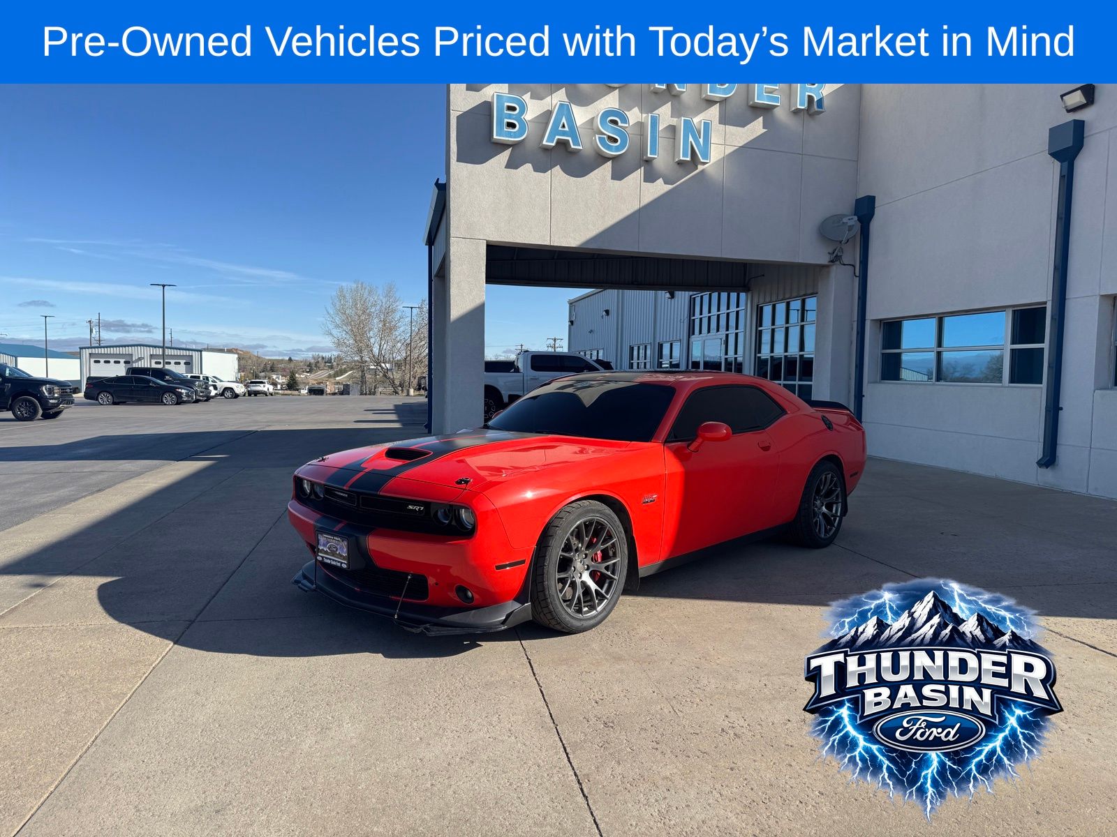 Go Mango 2016 Dodge Challenger SRT 392 RWD Coupe Rear-Wheel Drive 6-Speed Manual