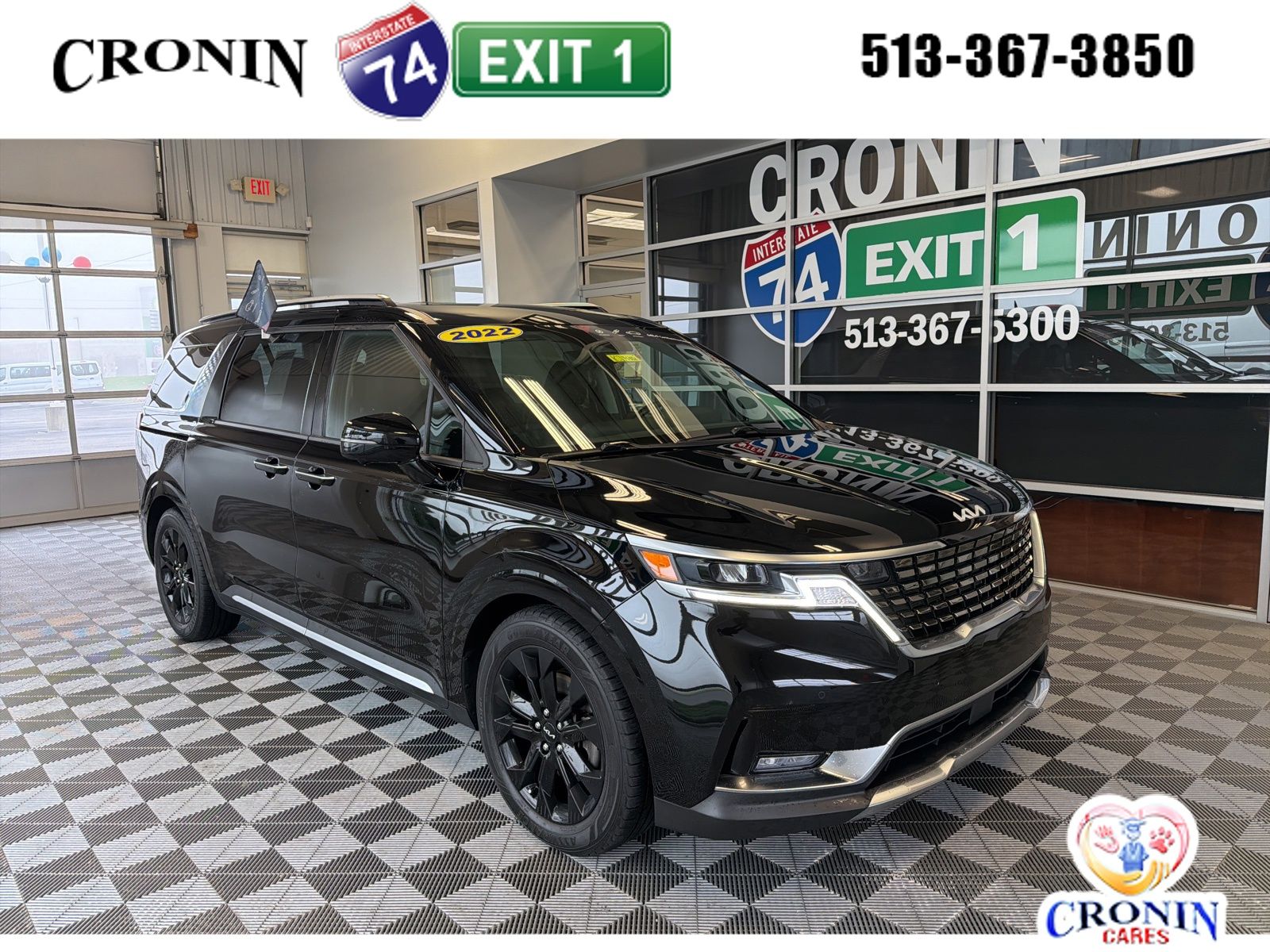 Aurora Black 2022 Kia Carnival SX FWD Minivan Front-Wheel Drive 8-Speed Automatic