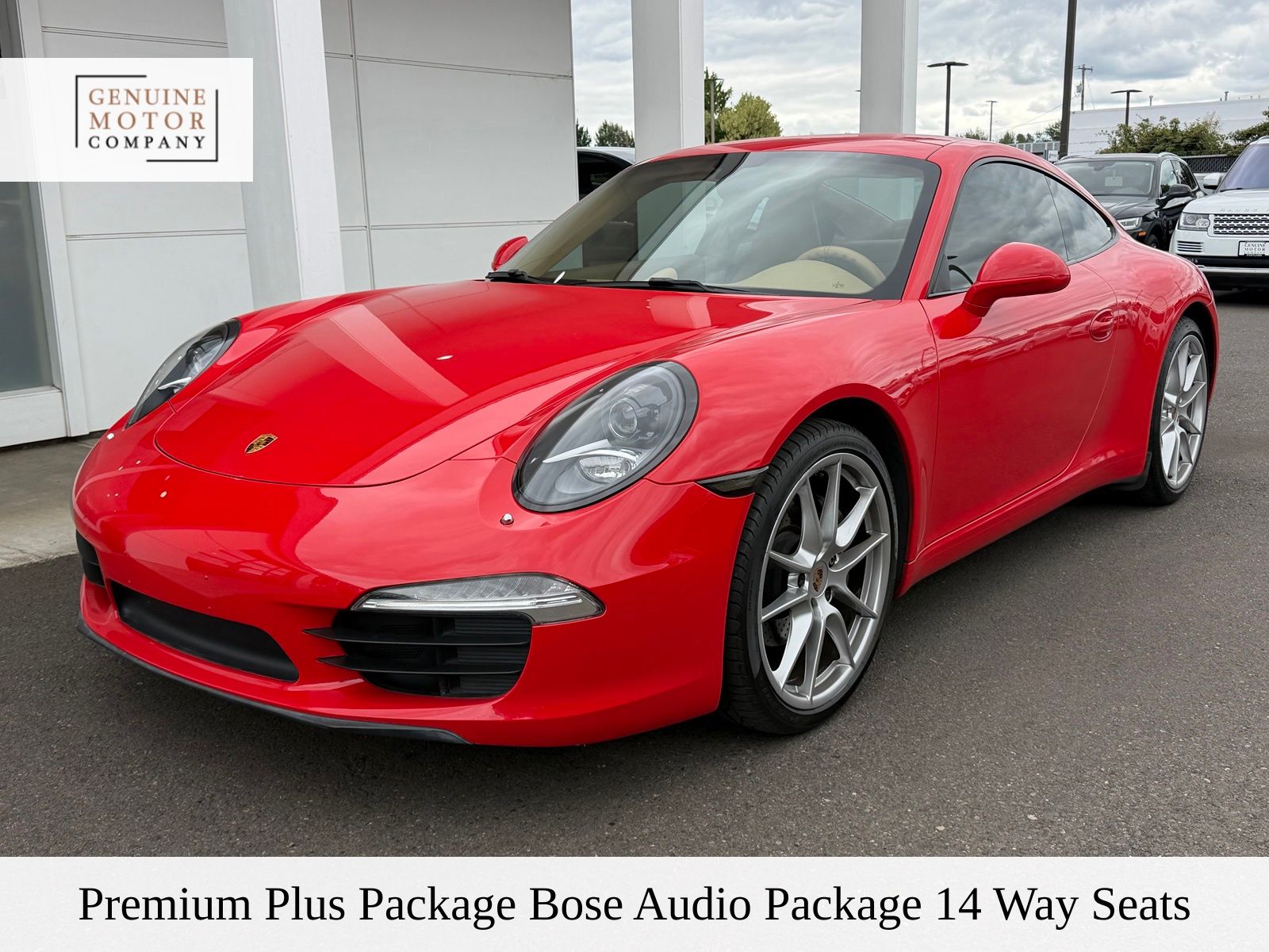 Guards Red 2013 Porsche 911 Coupe Rear-Wheel Drive 7-Speed Automatic