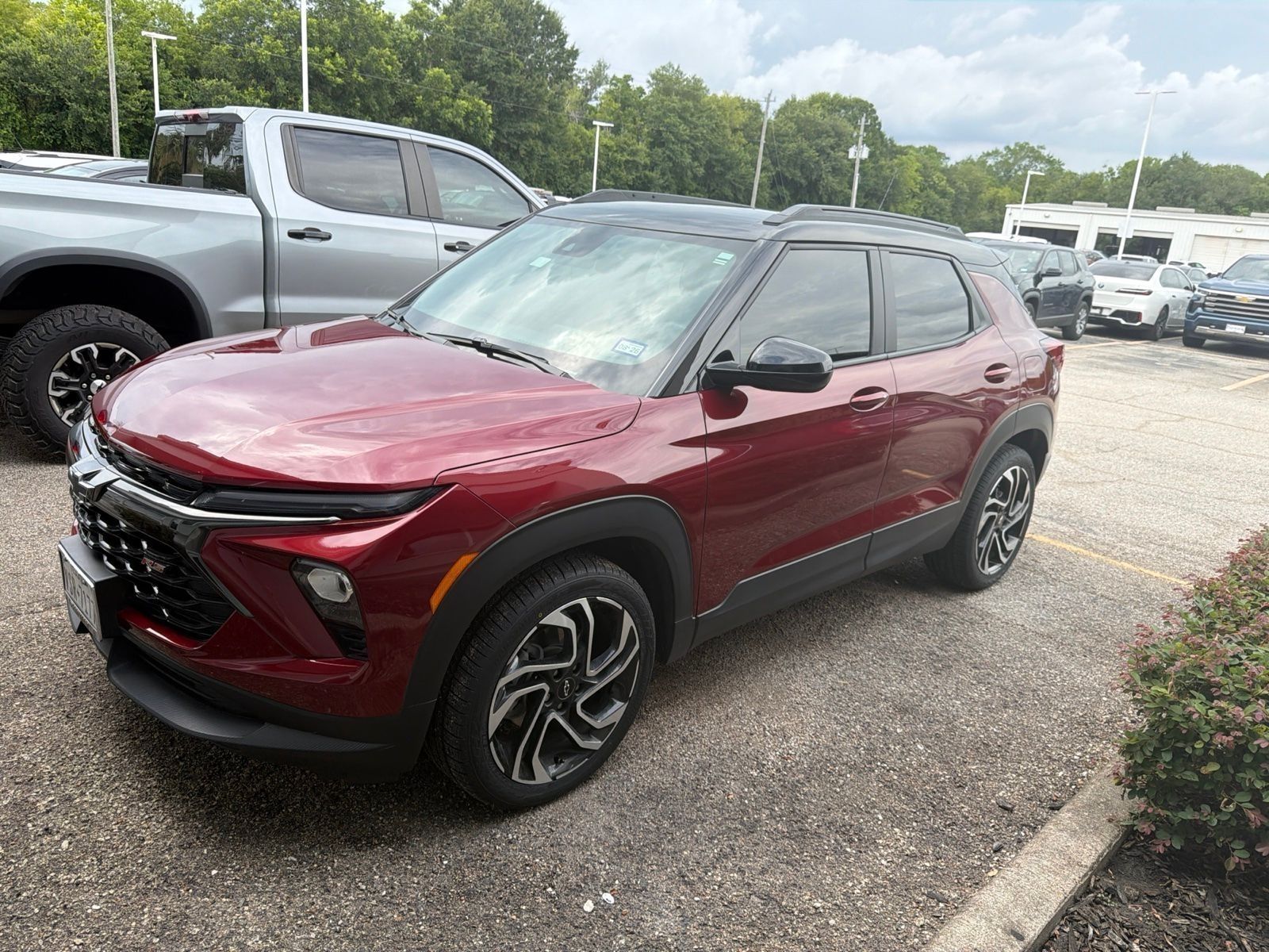 Red (Crimson Metallic) 2025 Chevrolet Trailblazer SUV / Crossover Front-Wheel Drive Continuously Variable Transmission