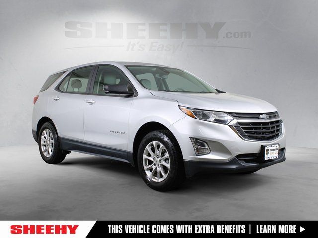 Silver Ice Metallic 2020 Chevrolet Equinox 1.5T LS AWD SUV / Crossover Four-Wheel Drive 6-Speed Automatic Overdrive