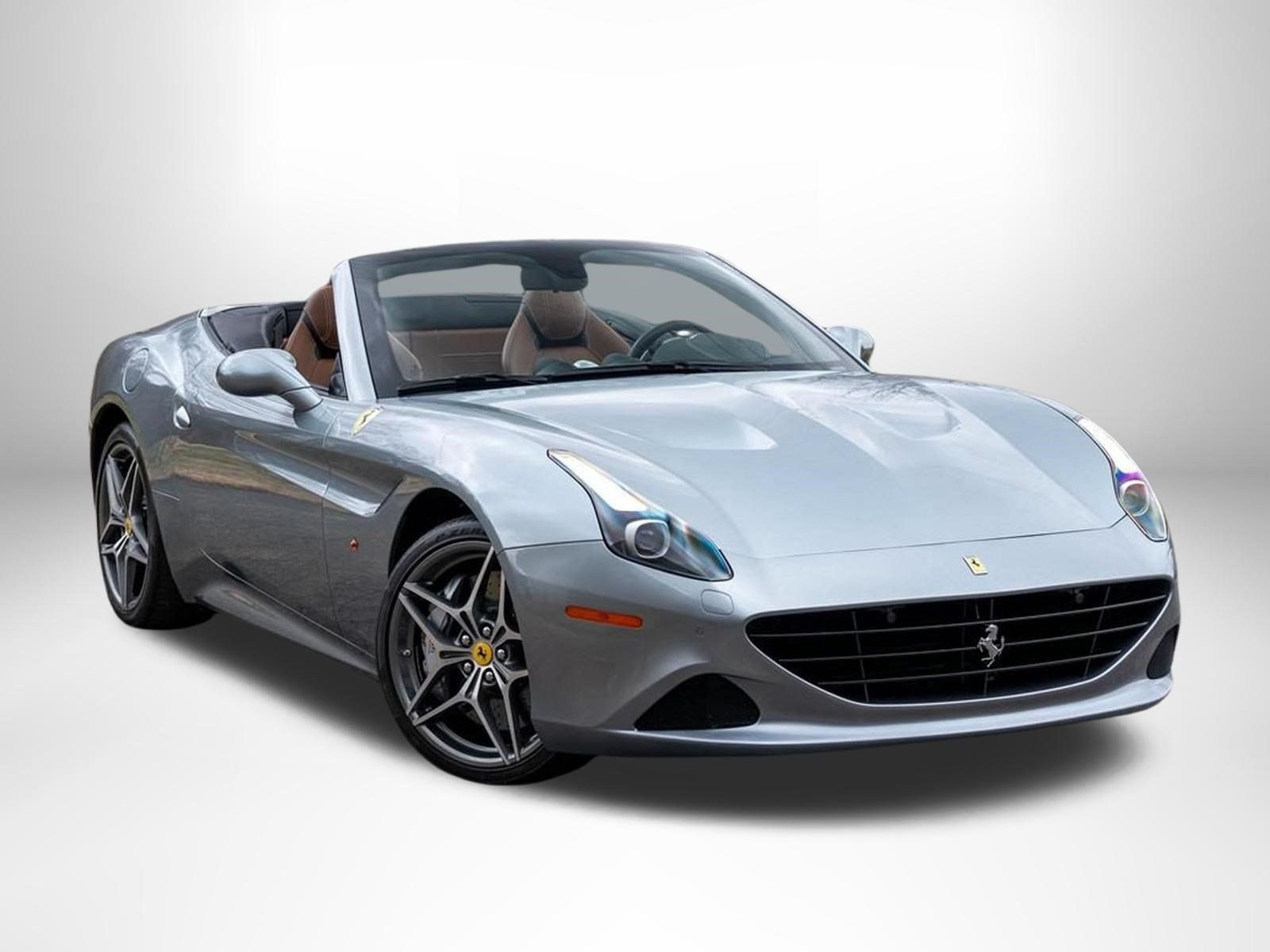 Grigio Titanio Metallizzato Metallic 2017 Ferrari California T Convertible Rear-Wheel Drive 7-Speed Manual