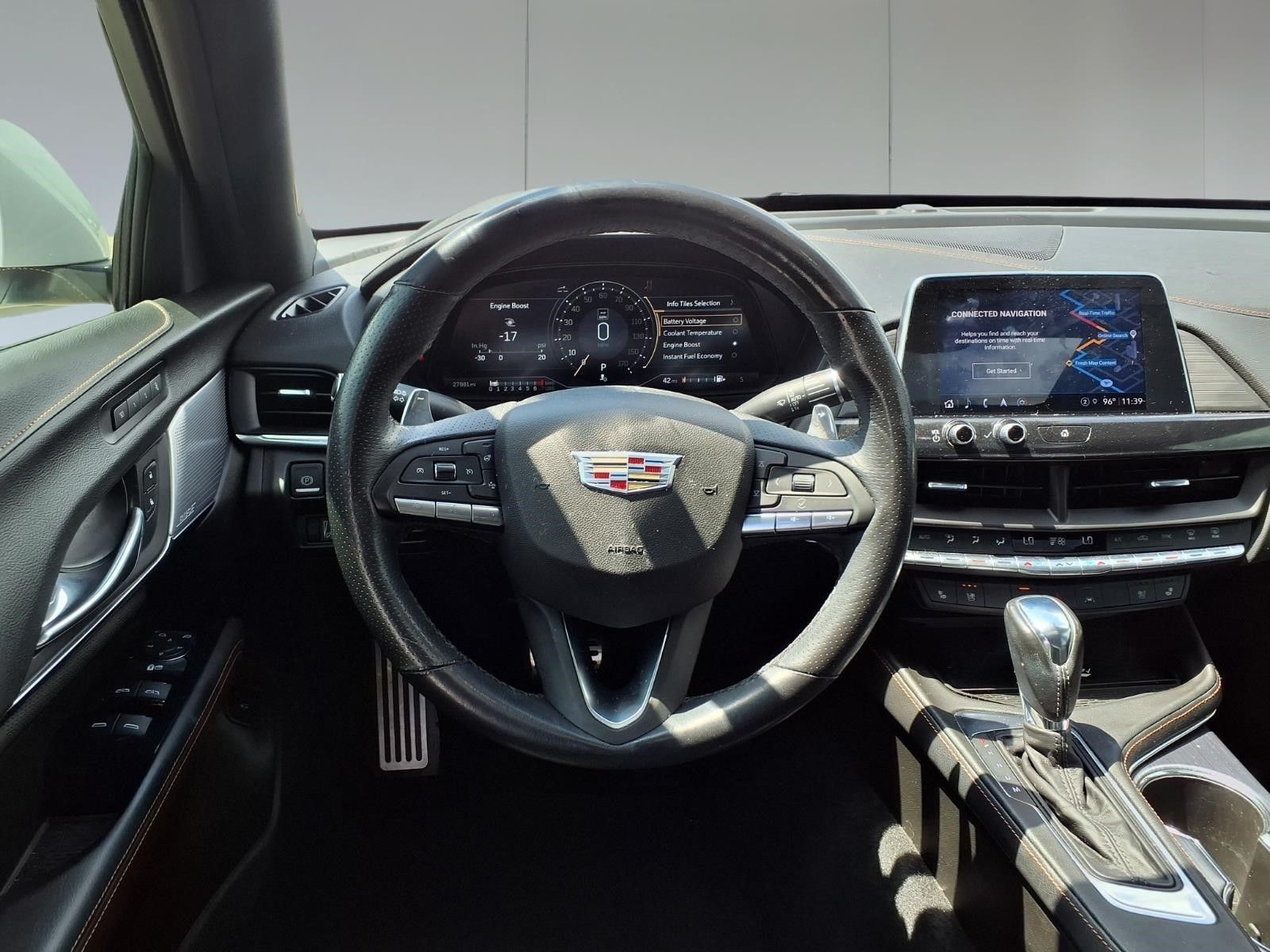 2023 Cadillac CT4 Sport White at DeMontrond Automotive Group