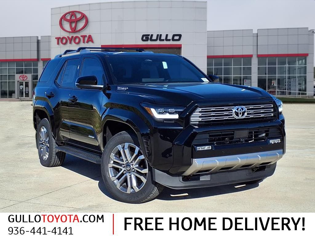 2025 Toyota 4Runner i-FORCE MAX Hybrid Limited Black at Toyota of Victoria