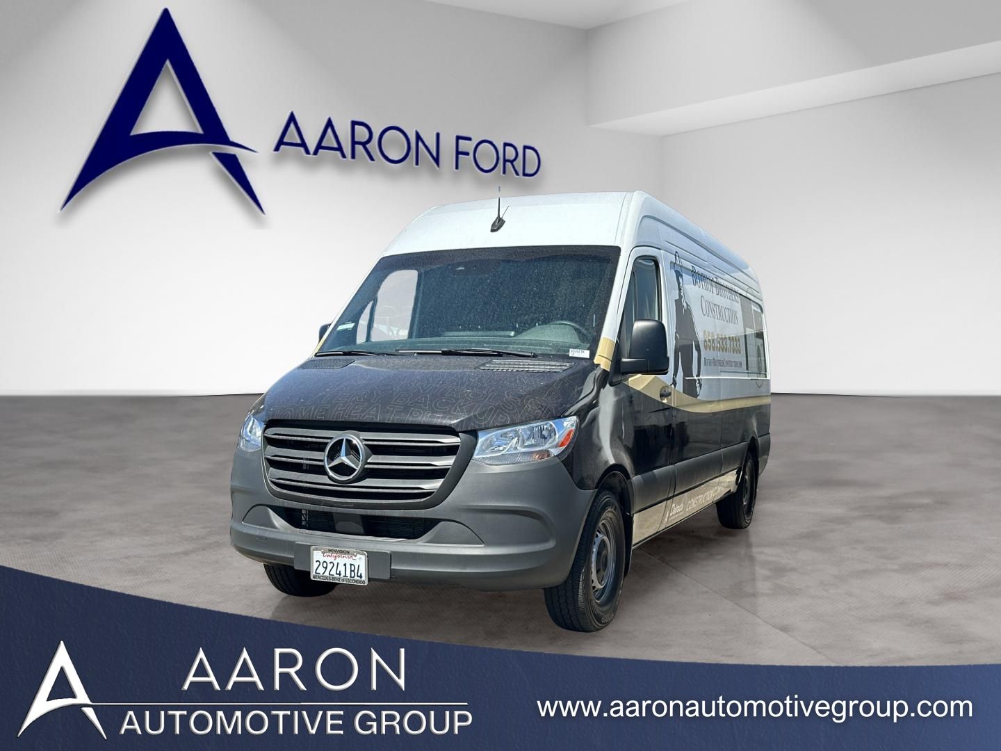 White 2024 Mercedes-Benz Sprinter Cargo 2500 170 High Roof RWD Van Rear-Wheel Drive 9-Speed Automatic