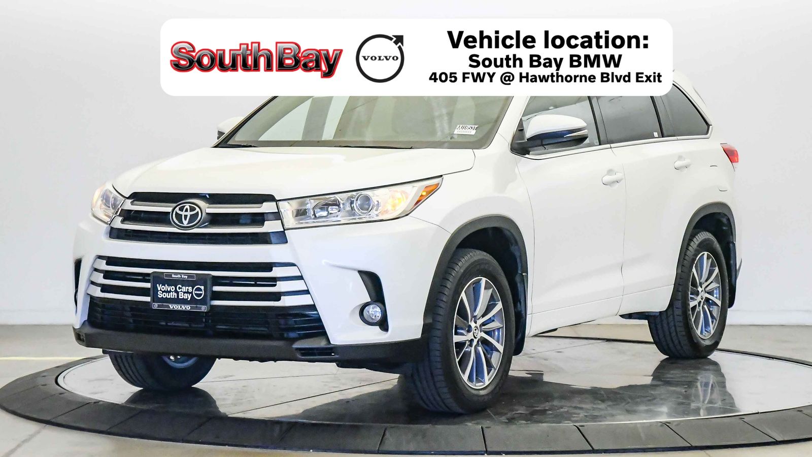 White (Blizzard Pearl) 2017 Toyota Highlander XLE AWD SUV / Crossover All-Wheel Drive 8-Speed Automatic